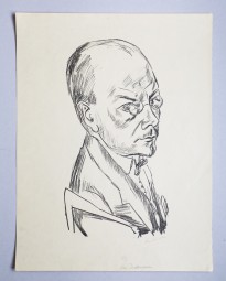 Max Beckmann, Lithografie, 1921 Georg Swarzenski