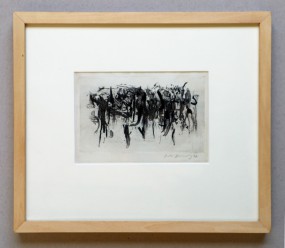 Peter Brüning, Radierung, Blatt 3, 1962