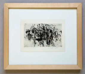 Peter Brüning, Radierung, Blatt 4, 1962