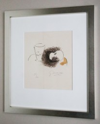 Georges Braque, Farblithografie La Verre et la Pomme 1963