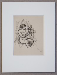 Fritz Burkhardt, Tuschezeichnung, 1926
