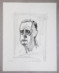 Otto Dix, Lithografie, C. J. Burckhardt, 1961