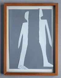 Felix Droese, der Zerissene, Collage,Scherenschnitt 2002