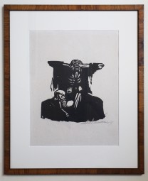 Käthe Kollwitz, original Holzschnitt Hunger 1922 signiert