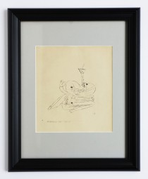 Paul Klee, originale Lithografie Auslöschendes Licht, 1919