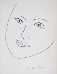 Henri Matisse, Tristan Tzara, Le signe de vie, signiert