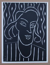Henri Matisse, Linolschnitt Teeny 1938
