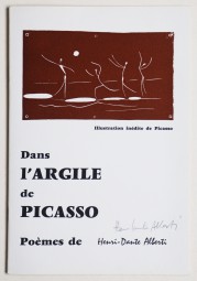 Pablo Picasso, Henri-Dante Alberti. Dans l'argile de Picasso 1957