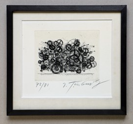 Jean Tinguely, Radierung, 1980