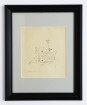 Paul Klee, originale Lithografie Auslöschendes Licht, 1919