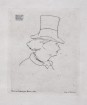Edouard Manet, Charles Baudelaire de Profil