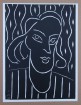 Henri Matisse, Linolschnitt Teeny 1938
