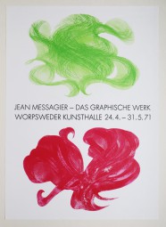 Jean Messagier, Plakat, 1971