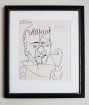 Pablo Picasso, Lithografie, LE FUMEUR, 1964