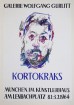 Rudolf Kortokraks, Plakat der Galerie Gurlitt